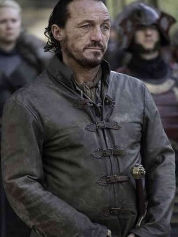 Bronn Game Of Thrones S07 Brown Leather Jacket