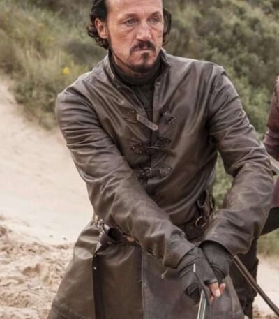 Bronn Game Of Thrones S07 Brown Leather Jacket