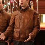 Brooklyn Nine-Nine Jake Peralta Leather Brown Jacket