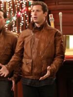 Brooklyn Nine-Nine Jake Peralta Leather Brown Jacket