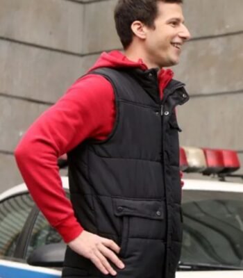 Brooklyn Nine-Nine Jake Peralta Puffer Black Vest