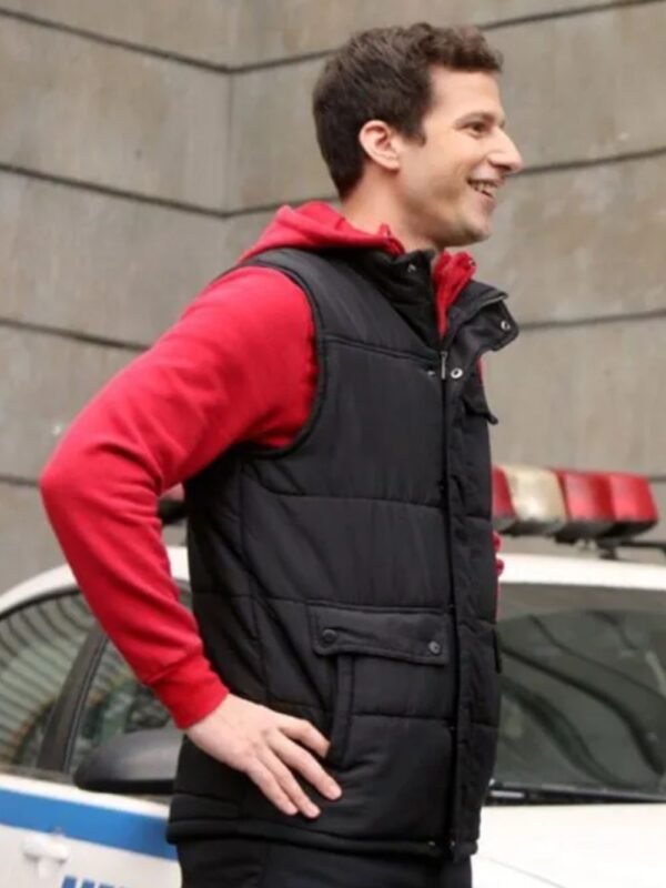 Brooklyn Nine-Nine Jake Peralta Puffer Black Vest