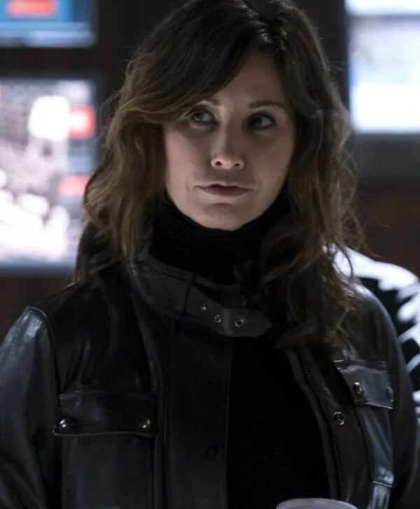 Brooklyn Nine-Nine Lieutenant Melanie Hawkins Black Leather Jacket