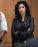 Brooklyn Nine-Nine Rosa Diaz Black Cropped Leather Jacket