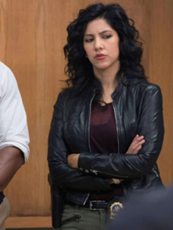 Brooklyn Nine-Nine Rosa Diaz Black Cropped Leather Jacket