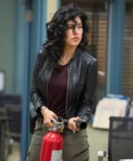 Brooklyn Nine-Nine Rosa Diaz Black Cropped Leather Jacket