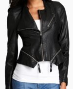 Brooklyn Nine-Nine S01 E01 Rosa Diaz Black Leather Jacket
