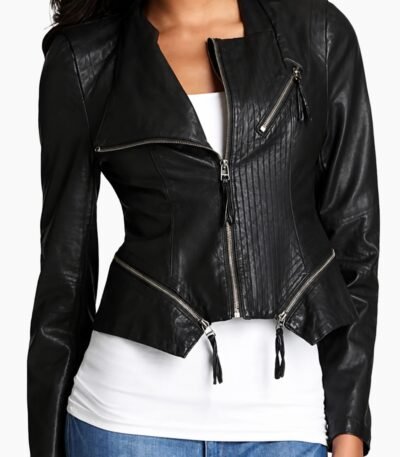 Brooklyn Nine-Nine S01 E01 Rosa Diaz Black Leather Jacket