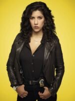 Brooklyn Nine-Nine S07 EP13 Rosa Diaz Black Leather Jacket