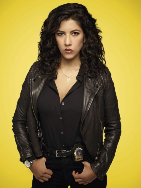 Brooklyn Nine-Nine S07 EP13 Rosa Diaz Black Leather Jacket