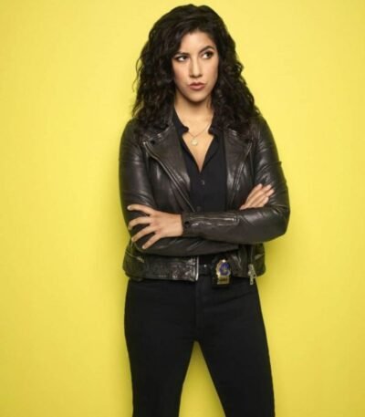 Brooklyn Nine-Nine S07 EP13 Rosa Diaz Black Leather Jacket