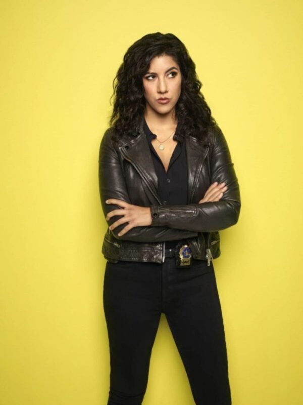 Brooklyn Nine-Nine S07 EP13 Rosa Diaz Black Leather Jacket