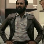 Brown Leather Tenet Ahmad Jacket