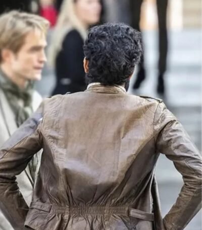 Brown Leather Tenet Ahmad Jacket