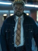 Bullet Train Lemon Denim Trucker Jacket