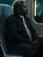 Bullet Train Lemon Denim Trucker Jacket