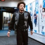 Cade Cunningham Ally Black Varsity Jacket