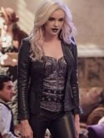 Caitlin Snow The Flash Black Leather Jacket