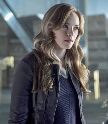 Caitlin Snow The Flash S03 Purple Leather Jacket