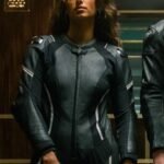 Cameron Berlin TV Series Black Costume Leather Jacket