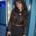 Camila Cabello Cinderella Black Cropped Puffer Jacket