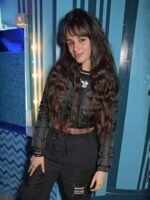 Camila Cabello Cinderella Black Cropped Puffer Jacket