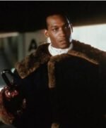 Candyman Anthony McCoy Black Fur Trench Coat