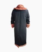 Candyman Anthony McCoy Black Fur Trench Coat