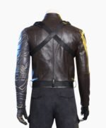 Captain America Bucky Barnes Brown Cosplay Leather Jacket