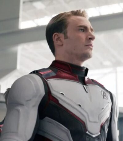 Captain America Quantum Leather Jacket Avengers Endgame