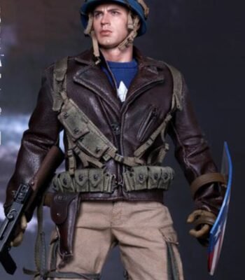 Captain America The First Avenger Leather Jacket