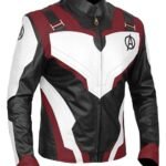 Captain America Quantum Leather Jacket Avengers Endgame