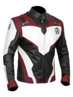 Captain America Quantum Leather Jacket Avengers Endgame