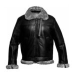 Carl RAF Aviator SF Bomber Black Jacket