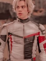 Carlos Descendants 3 White Red Costume Jacket