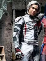 Carlos Descendants 3 White Red Costume Jacket