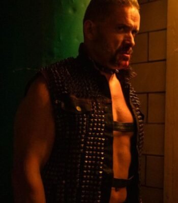 Carlos RZR Black Studded Vest