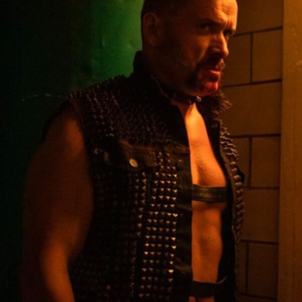 Carlos RZR Black Studded Vest