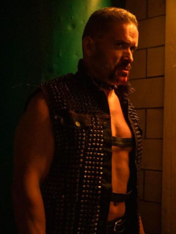 Carlos RZR Black Studded Vest