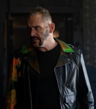 Carlos RZR S01 Black Leather Jacket