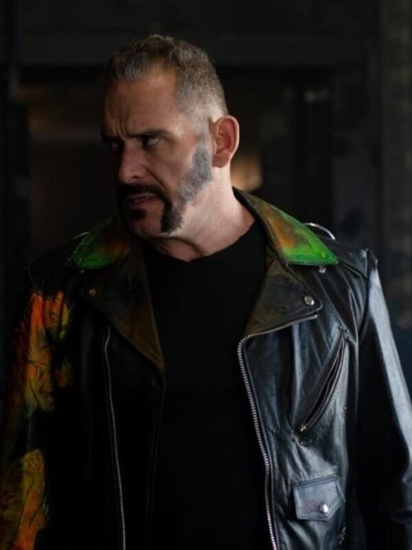 Carlos RZR S01 Black Leather Jacket