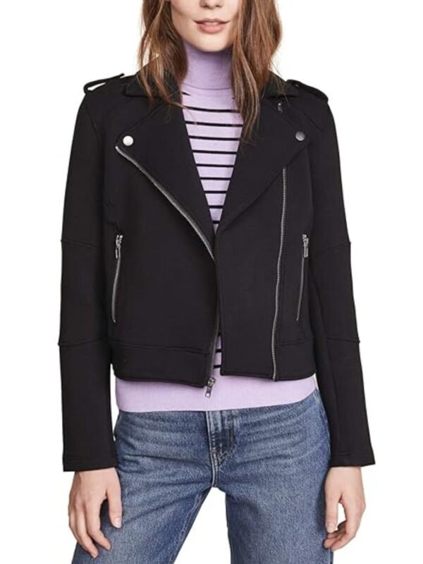 Caroline Forbes The Vampire Diaries S05 Biker Jacket
