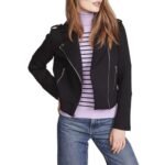 Caroline Forbes The Vampire Diaries S05 Biker Jacket