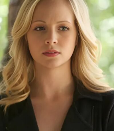 Caroline Forbes The Vampire Diaries S05 Biker Jacket