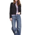 Caroline Forbes The Vampire Diaries S05 Biker Jacket