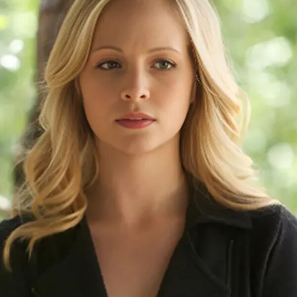 Caroline Forbes The Vampire Diaries S05 Biker Jacket