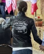 Casey Desantis Leather Jacket