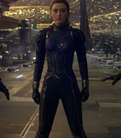Cassie Lang Ant-Man and the Wasp Quantumania Purple Costume Jacket