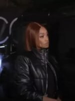 Caught in the Act Unfaithful S02 Tami Roman Black Puffer Jacket