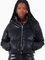 Caught in the Act Unfaithful S02 Tami Roman Black Puffer Jacket